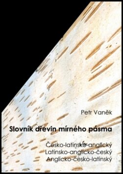 Obálka knihy Slovník dřevin mírného pásma