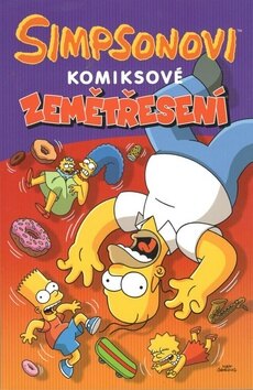 Obálka knihy Simpsonovi Komiksové zemětřesení