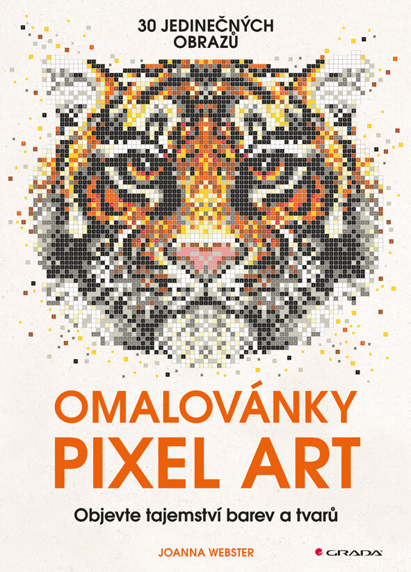 Obálka knihy Omalovánky Pixel Art