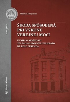 Obálka knihy Škoda spôsobená pri výkone verejnej moci