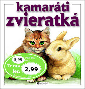 Obálka knihy Kamaráti zvieratká