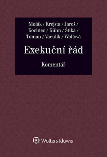 Obálka knihy Exekuční řád