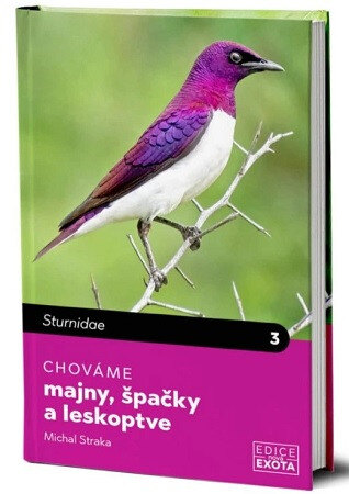 Obálka knihy Chováme majny, špačky a leskoptve