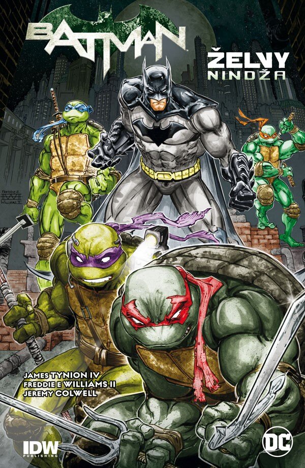 Obálka knihy Batman: Želvy nindža (brož.)