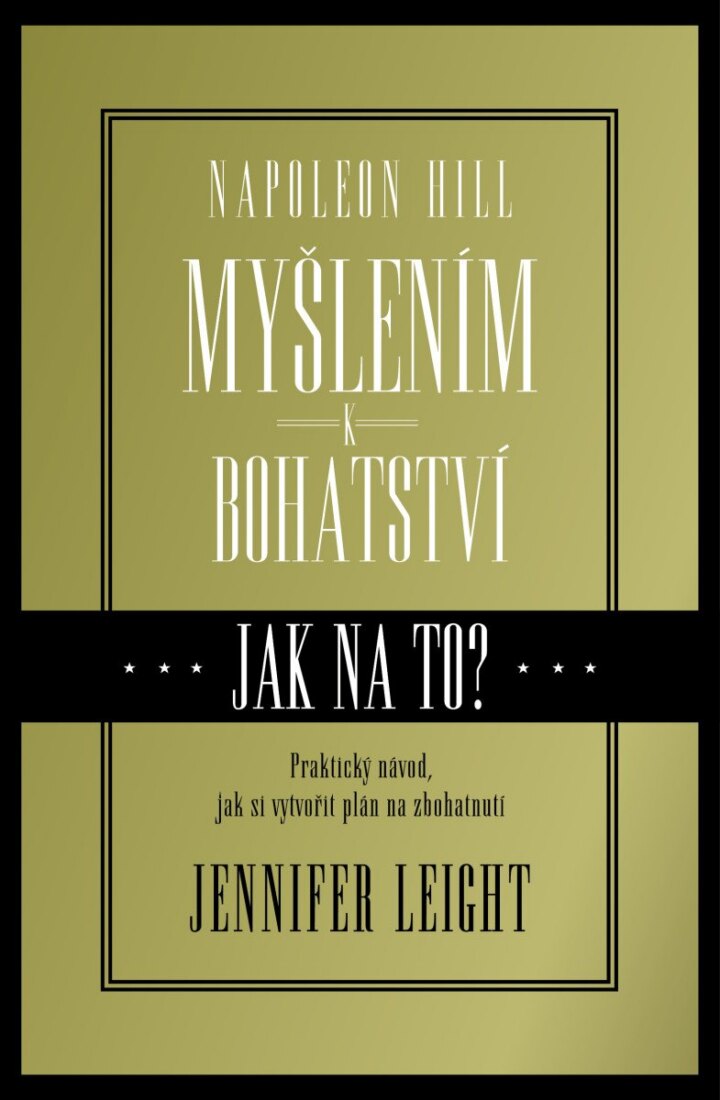 Obálka knihy Napoleon Hill: Myšlením k bohatství, pracovní kniha