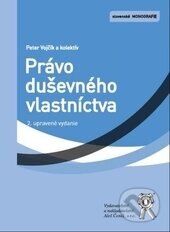 Obálka knihy Právo duševného vlastníctva