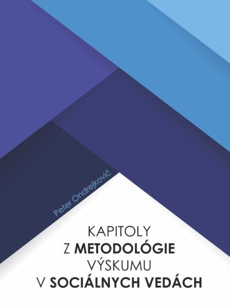 Obálka knihy Kapitoly z metodológie výskumu v sociálnych vedách