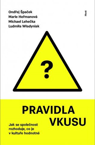 Obálka knihy Pravidla vkusu