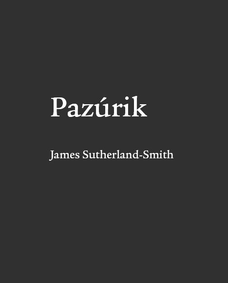 Obálka knihy Pazúrik