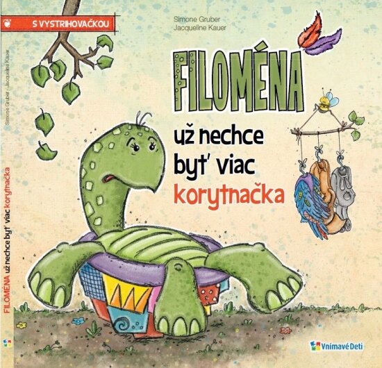 Obálka knihy Filoména už nechce byť viac korytnačka
