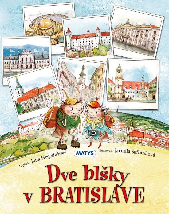 Obálka knihy Dve blšky v Bratislave