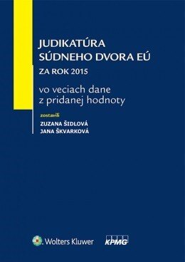Obálka knihy Judikatúra Súdneho dvora EÚ