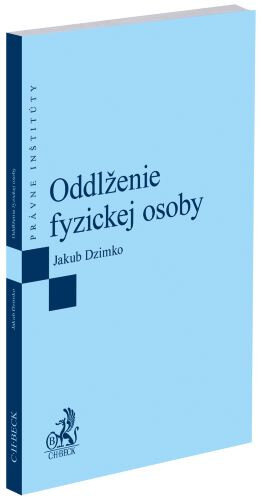 Obálka knihy Oddlženie fyzickej osoby