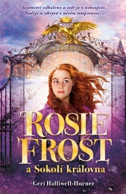 Obálka knihy Rosie Frost a sokolí královna