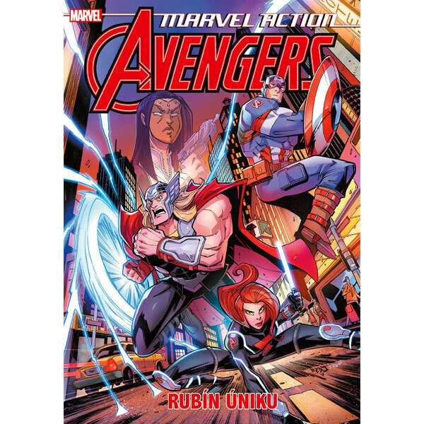 Obálka knihy Marvel Action: Avengers 2 - Rubín úniku