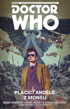 Obálka knihy Desátý Doctor Who Plačící andělé z Monsu