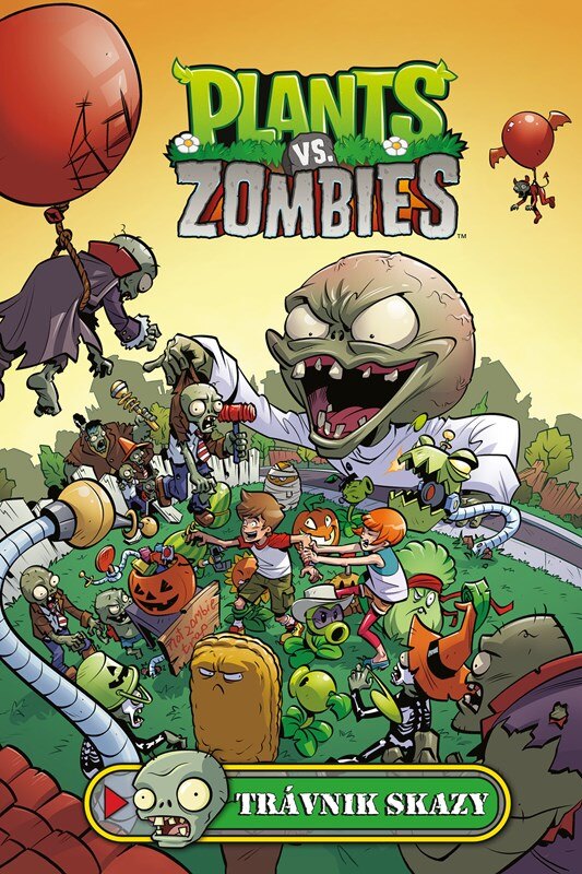 Obálka knihy Plants vs. Zombies - Trávnik skazy