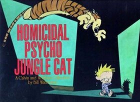 Obálka knihy Calvin a Hobbes Lidožravá šílená kočka z džungle
