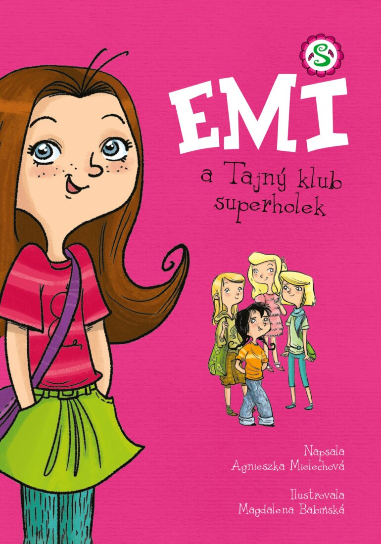 Obálka knihy Emi a Tajný klub superholek