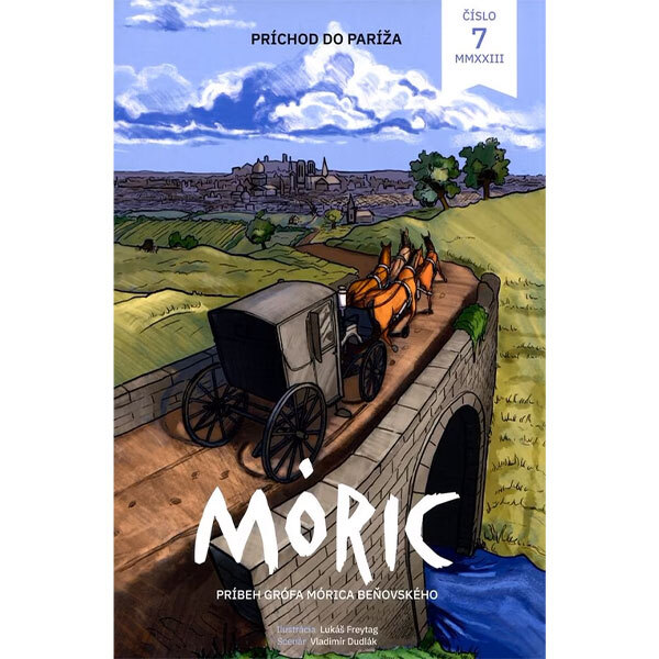 Obálka knihy Móric 7: Príchod do Paríža