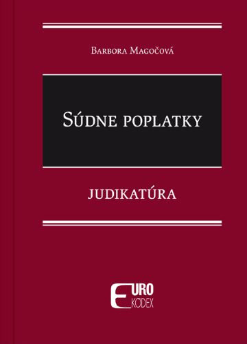 Obálka knihy Súdne poplatky - Judikatúra