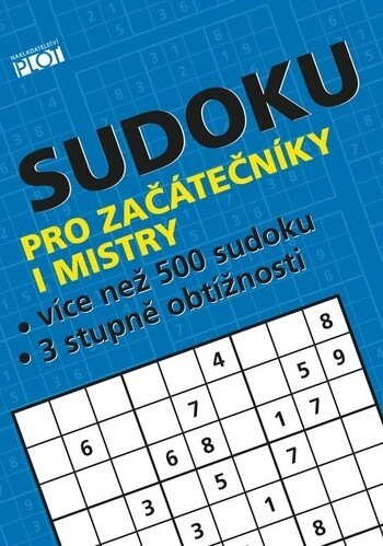 Obálka knihy Sudoku pro začátečníky i mistri