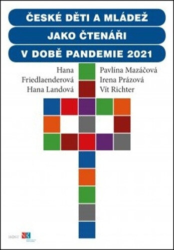 Obálka knihy České děti jako čtenáři v době pandemie 2021