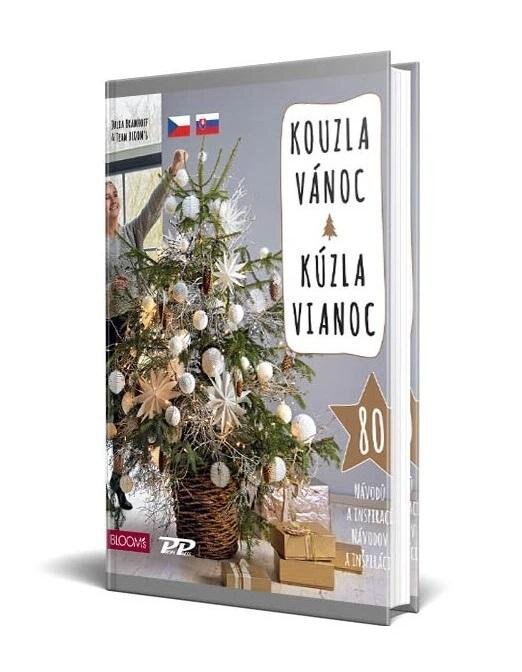 Obálka knihy Kouzla Vánoc / Kúzla Vianoc – 80 návodů a inspirací na originální vánoční stromky