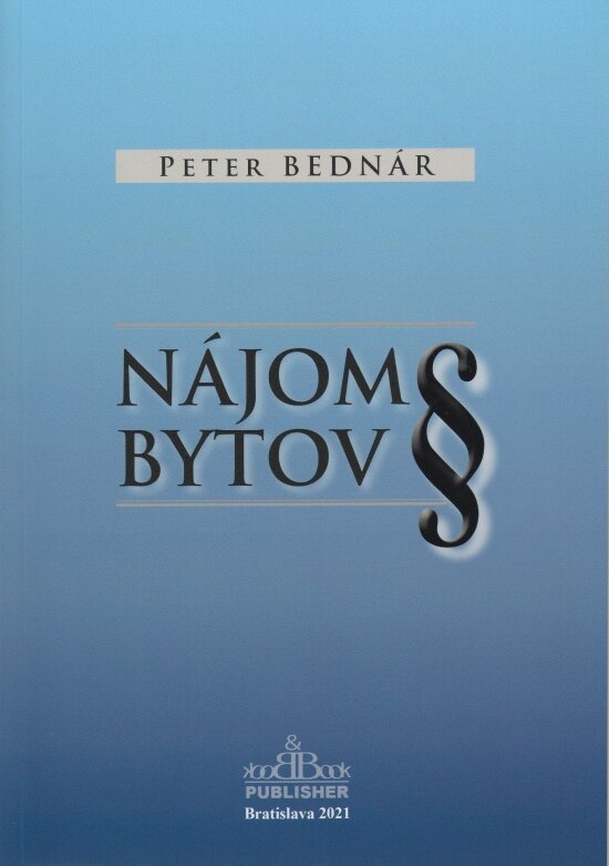 Obálka knihy Nájom bytov