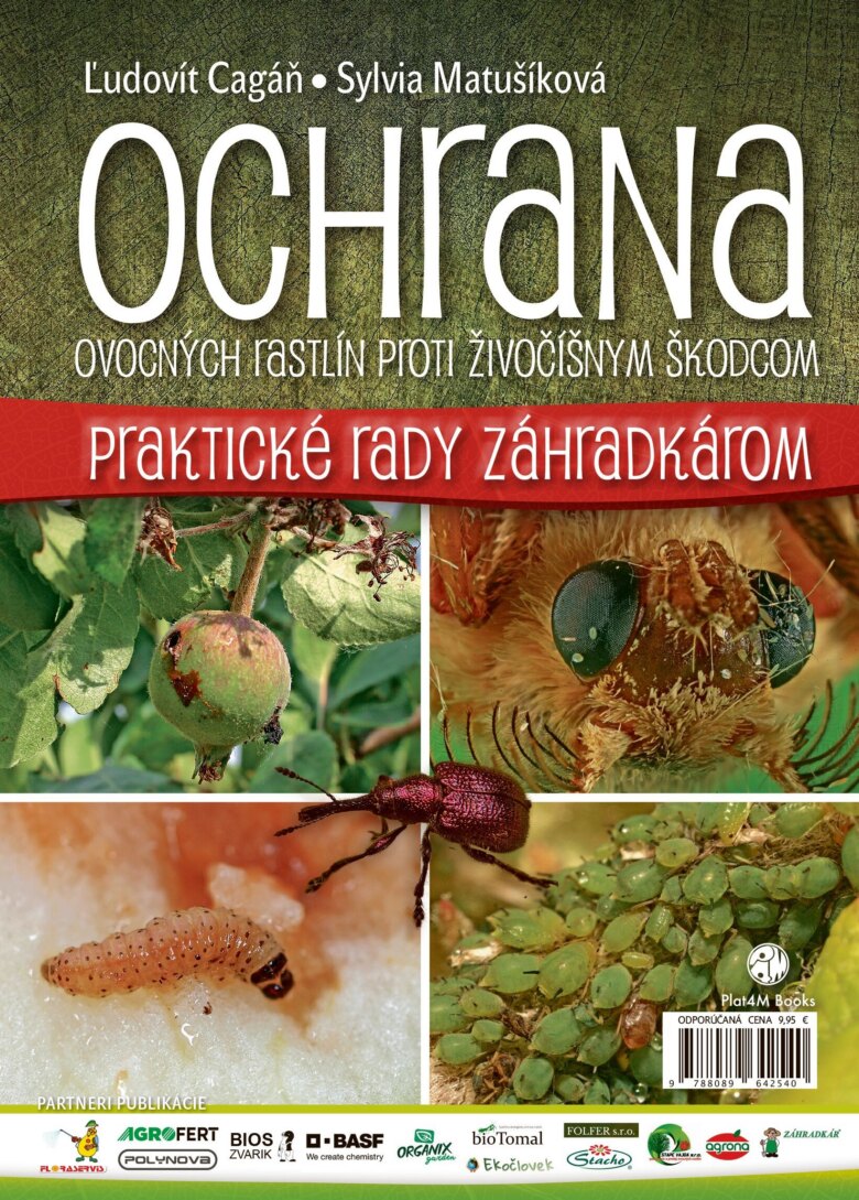 Obálka knihy Ochrana ovocných rastlín proti živočíšnym škodcom