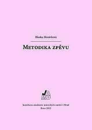 Obálka knihy Metodika zpěvu