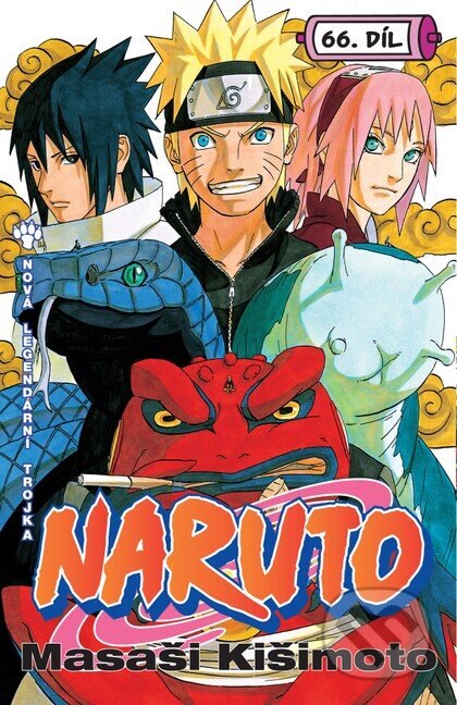 Obálka knihy Naruto 66: Nová legendární trojka