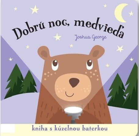 Obálka knihy Dobrú noc, medvieďa! Kniha s kúzelnou baterkou
