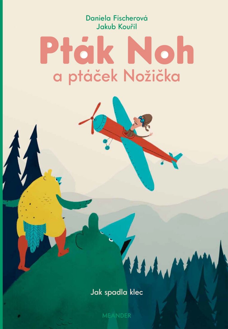 Obálka knihy Pták Noh a ptáček Nožička