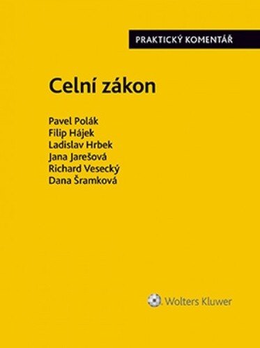 Obálka knihy Celní zákon