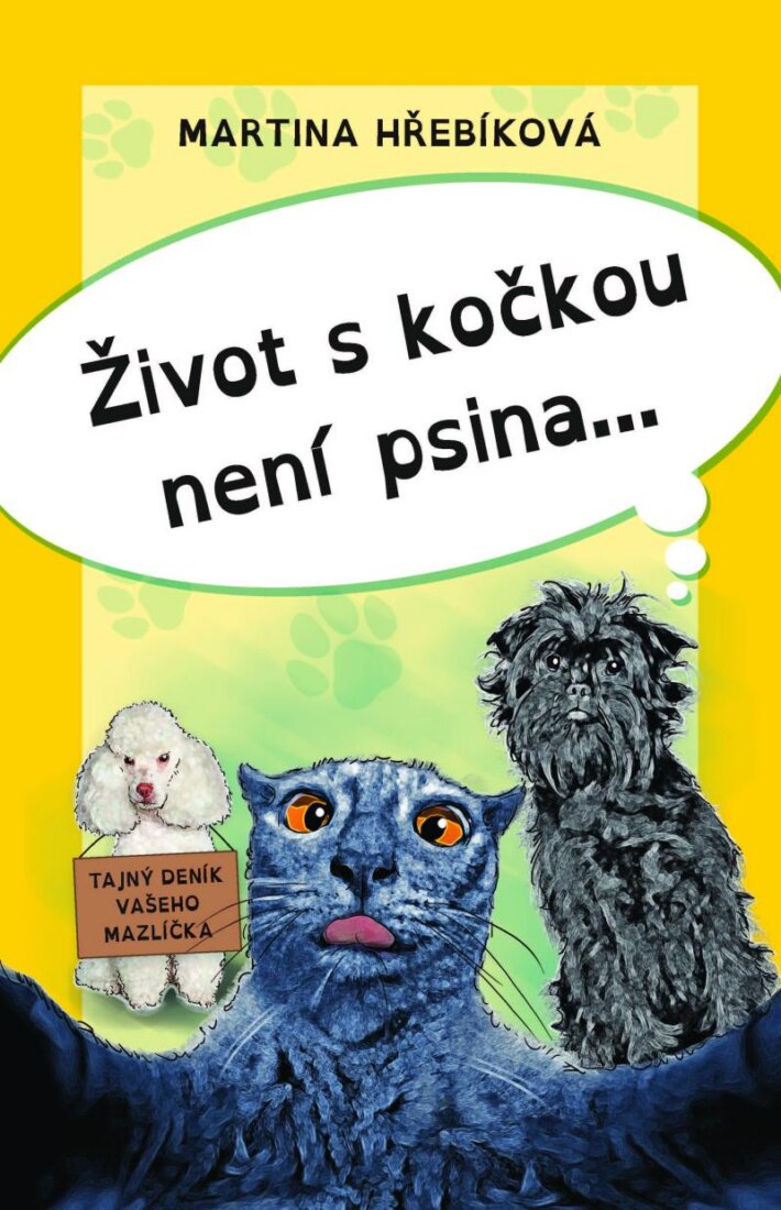 Obálka knihy Život s kočkou není psina