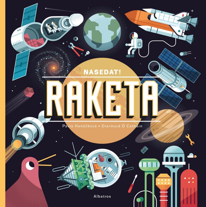 Obálka knihy Nasedat! Raketa