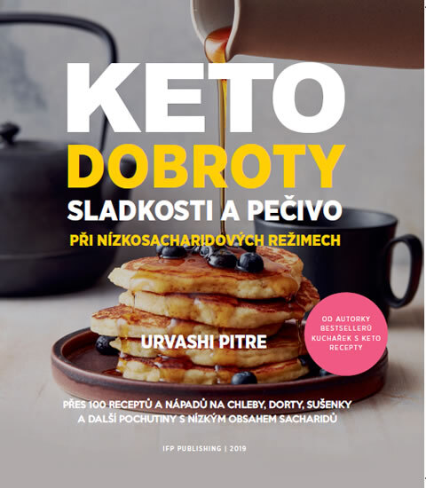 Obálka knihy KETO dobroty - Sladkosti a pečivo při ní