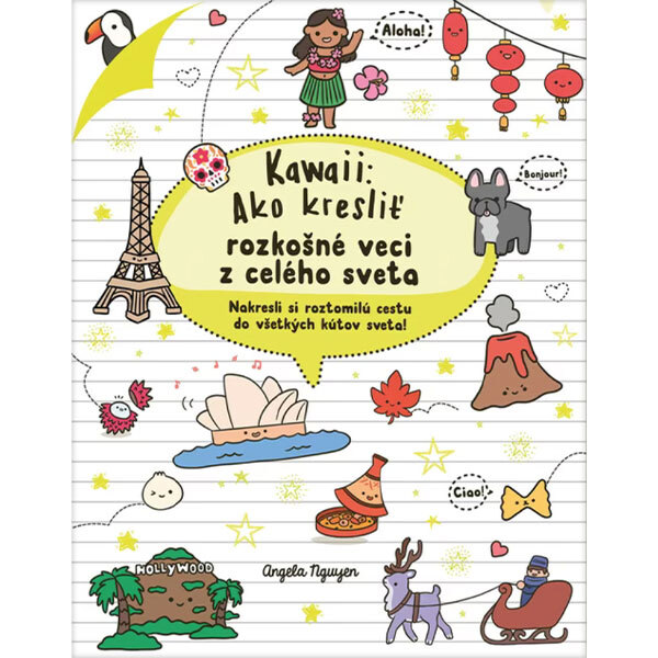 Obálka knihy Kawaii: Ako kresliť rozkošné veci z celého sveta