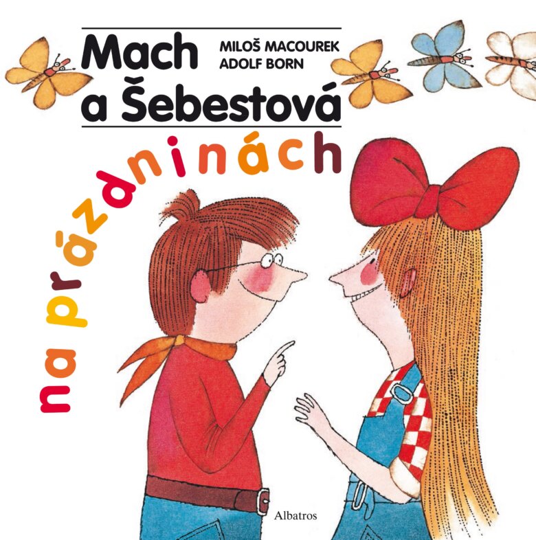 Obálka knihy Mach a Šebestová na prázdninách