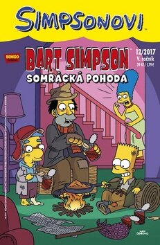 Obálka knihy Bart Simpson Somrácká pohoda