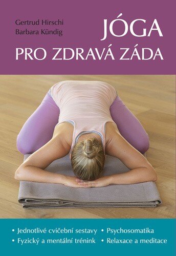 Obálka knihy Jóga pro zdravá záda