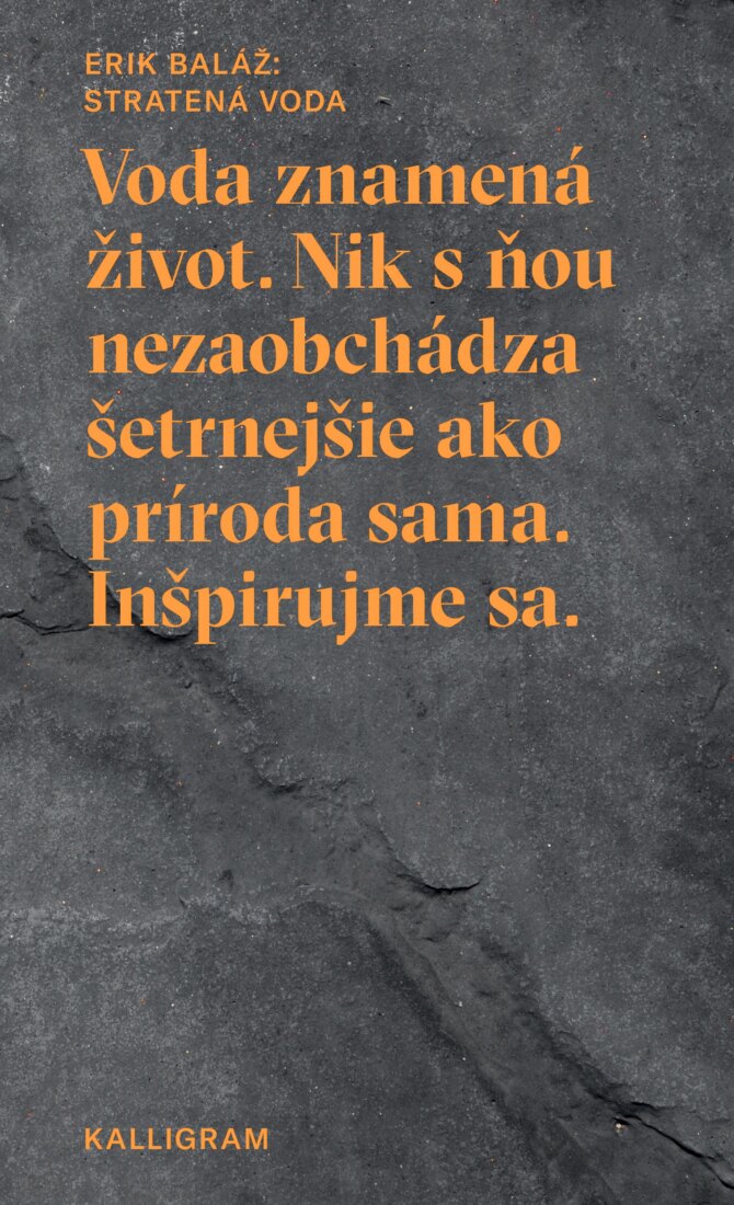 Obálka knihy Stratená voda