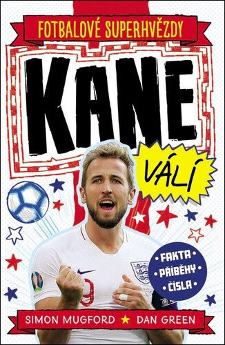 Obálka knihy Fotbalové superhvězdy Kane