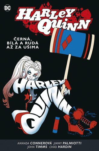Obálka knihy Harley Quinn 6 Černá, bílá a rudá až za ušima