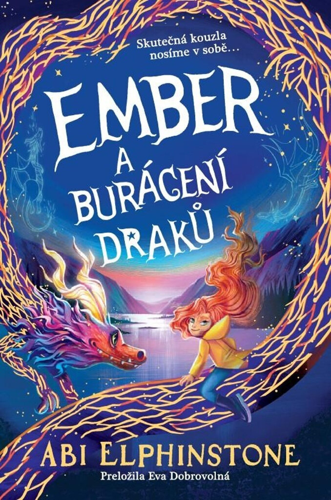 Obálka knihy Ember a burácení draků