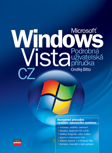 Obálka knihy Microsoft Windows Vista CZ (1. akosť)
