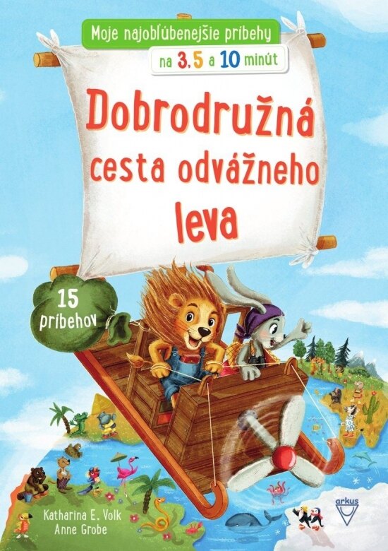Obálka knihy Dobrodružná cesta odvážneho leva
