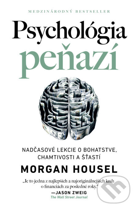 Obálka knihy Psychológia peňazí