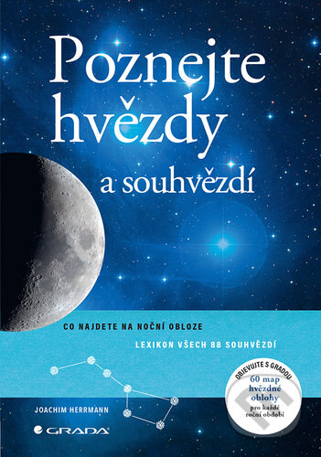 Obálka knihy Poznejte hvězdy a souhvězdí